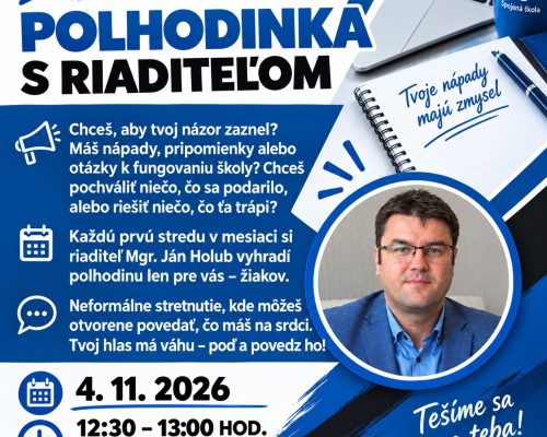 Polhodinka s riaditeľom_ Hovorme spolu